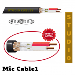 Gilbord cable1 ατερμάτιστο επαγγελματικό μικροφωνικό καλώδιο